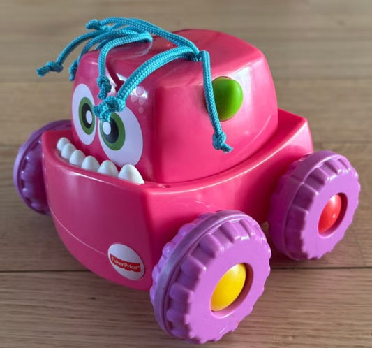 Fisher-Price - Press 'n Go Monster Truck (Rosa)